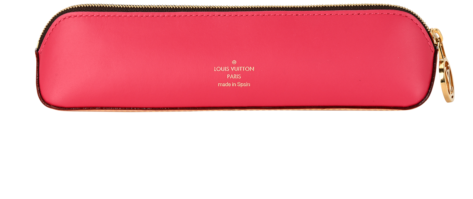 Louis Vuitton Animation Hollywood Pencil Pouch, &pound;395, Accessories, Brown, Canvas, Back view